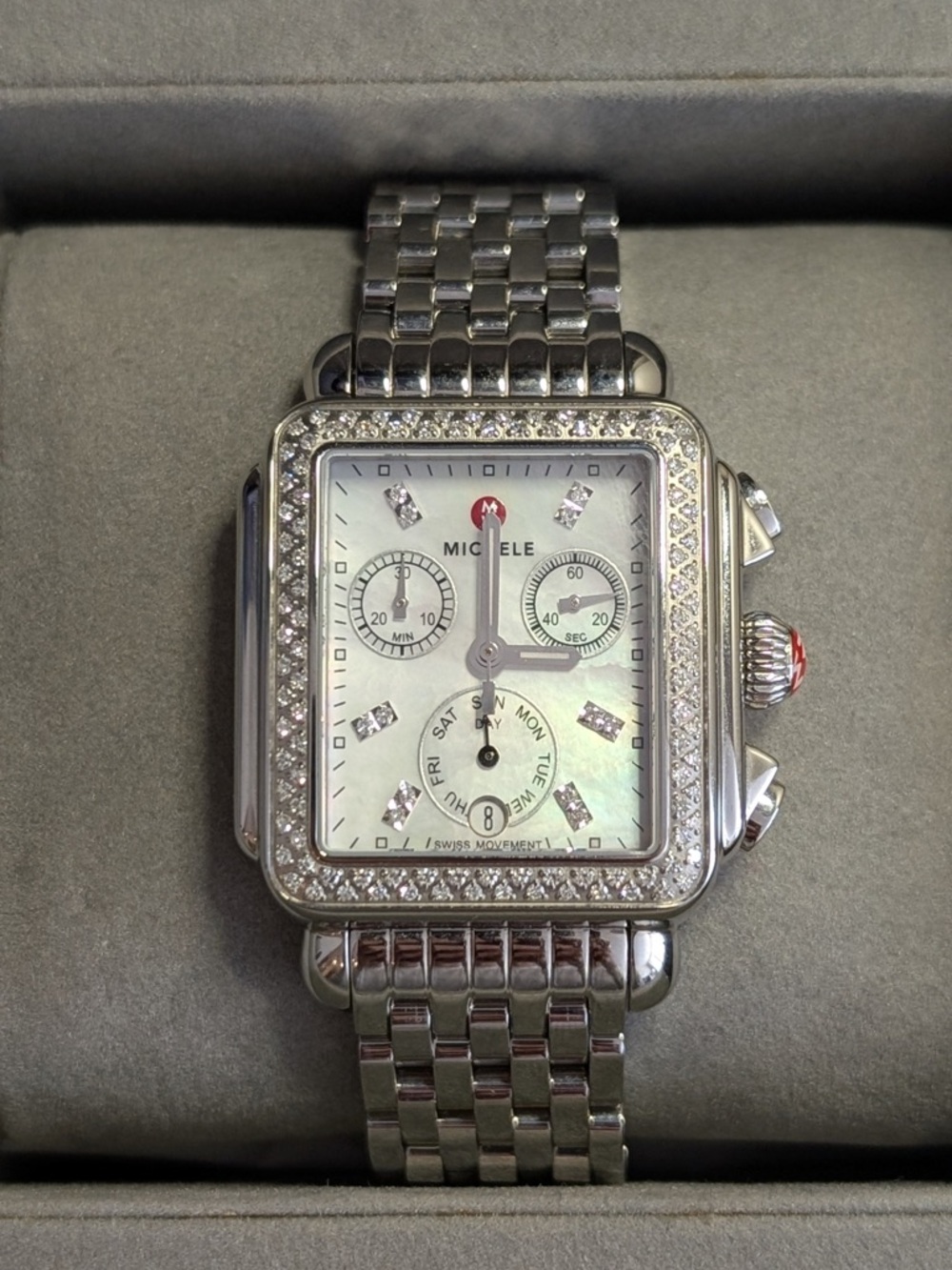 Michele watch New battery